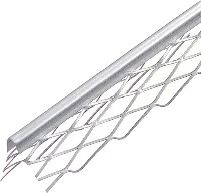 Produktbild von PROTEKTOR 1007 Kantenprofil für den Innenputz Putzstärke 10mm 260cm, 25 Stück Silber 10mm Putzstärke, Innenputz Trockenbau, korrosionsbeständig