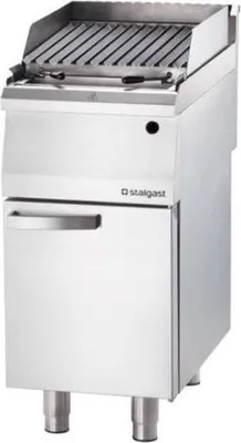 Produktbild von Gas-Lavastein-Grill als Standgerät, Serie 700 ND mit V-Rost, 400x700x850 mm