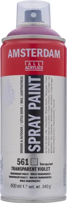 Produktbild von Amsterdam Sprühfarbe Spraydose hochpigmentiert 400 ml Transparentviolett 561
