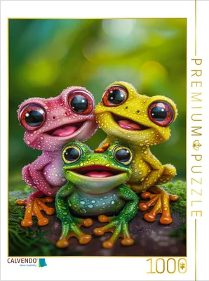 Produktbild von CALVENDO Puzzle Ein Motiv aus dem Kalender Tropenhüpfer | 1000 Teile Lege-Größe 64x48cm Foto-Puzzle für glückliche Stunden