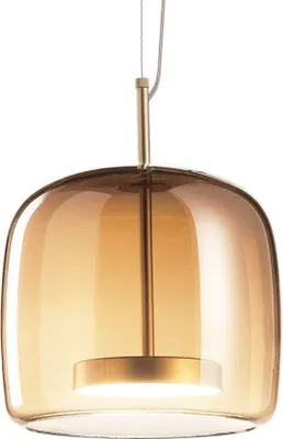 Image de Lampe Suspendue Toolight APP613-1CP Amber Brown