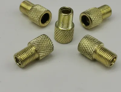 Produktbild von Ventil-Adapter 5 Stück Dunlop | DV | Blitz | SV | Presta auf Auto | Schrader | AV-Ventil Fahrrad Pumpe Schlauch