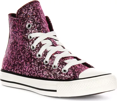 Image de Converse Chuck Taylor A11137C en magenta effet paillettes - 5 UK - 37.5 EU - 7 US / Magenta