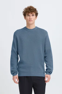 Produktbild von Casual Friday CFISAKSSON Herren Strickpullover Feinstrick Pullover 100% Baumwolle Regular Fit