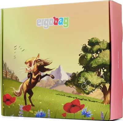 Produktbild von ergobag Zip-Tasche Schulranzen-Zubehör Fan Box Pferde mehrfarbig