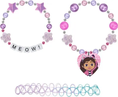 Image de Gabby's Dollhouse Bracelet pour enfants - Bijoux fantaisie colorés & idée cadeau
