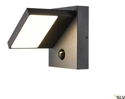 Produktbild von SLV 1002990 ABRIDOR SENSOR Outdoor LED Wandaufbauleuchte IP55 anthrazit