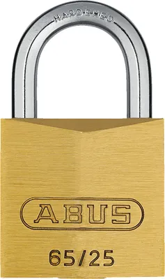 Produktbild von Abus Vorhängeschloss 65/25 gehärteter Stahl gold