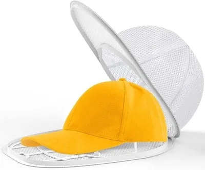Zdjęcie produktu dla Siatka do prania czapek baseballowych zapobiegająca odkształceniom – biała – 34 × 23 × 13 cm