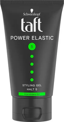 Image de Taft Haargel Power Elastic Styling Gel Halt 5 pour une tenue ferme 150ml