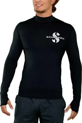 Zdjęcie produktu dla Scubapro UPF 50 Swim Rashguard Shirt Mężczyźni Czarny, Rozmiar:XL
