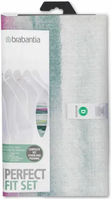 Immagine prodotto di Brabantia - 119101 - Coperchio per asse da stiro D 135 x 45 cm, set completo, Morning Breeze