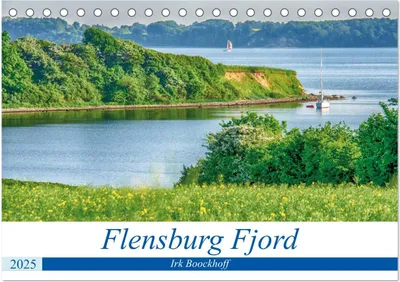 Produktbild von Flensburg Fjord (Tischkalender 2025 DIN A5 quer), CALVENDO Monatskalender