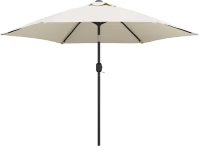 Produktbild von vidaXL Sonnenschirm Sandweiß 3 m Stahlmast