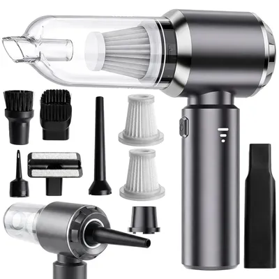 Produktbild von Handstaubsauger Akku 5500PA, Staubsauger, Akku-Handstaubsauger, Autostaubsauger Kabellos mit 3 HEPA-Filter für Auto, Sofa, Büro, Tierhaare, Retoo