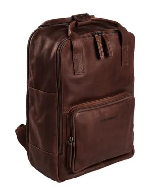 Image de The Chesterfield Brand sac à dos pour ordinateur portable Belford Backpack 16,6L Brown brun