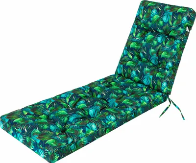 Produktbild von Gartenkissen, Gartenstuhlkissen, bequemer Sitz, Sesselkissen, Stuhlkissen, Sesselkissen, Stuhlpolster, Liegekissen, Blau, 201 x 55 cm
