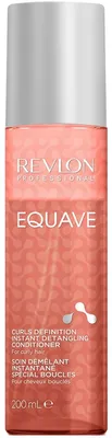 Obrázek produktu pro Revlon Equave Curls Definition, Unisex, Profesionální kondicionér, Kudrnaté vlasy, Všechny barvy, Rozplétání vlasů, Hydratující, Vyhlazující, Změkčující, 200 ml