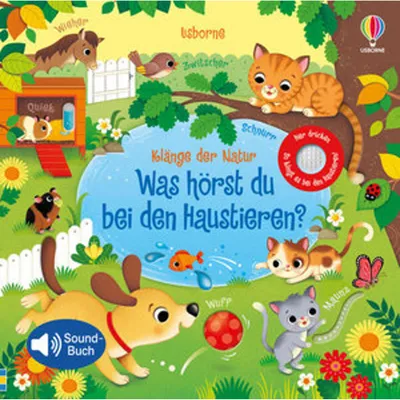 Produktbild von Klänge der Natur: Was hörst du bei den Haustieren?