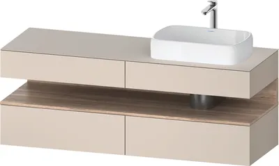 Produktbild von DURAVIT QA4778055830000 QAT KWTU WH Ek. 1600x550x600 Tp. Smt