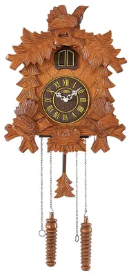 Produktbild von PRIM Kuckucksuhr Holz Braun 346 x 420 mm Quarzuhrwerk