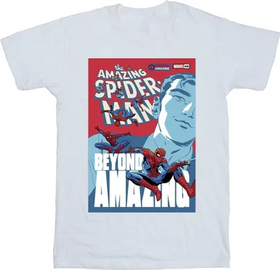 Produktbild von Marvel - "Beyond Amazing" T-Shirt für Herren BI45492 (5XL) (Weiß)