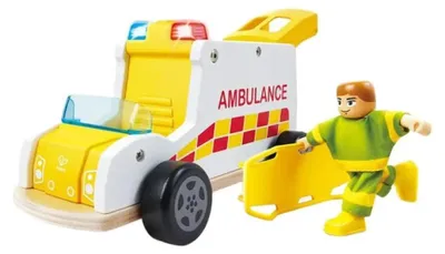 Produktbild von Hape Notfallrettungswagen Kinder One Size