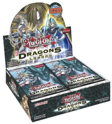 Immagine prodotto di Yu-Gi-Oh! I Draghi della Leggenda Display 24 Booster