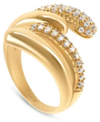 Produktbild von Eleganter Damen Ring in Gold, Größe 8