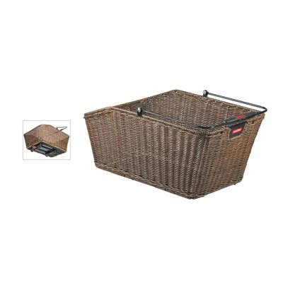 Obrázek produktu pro KLICKfix Structura GT, Zadní, Košík, Hnědá, 18 l, 10 kg, 440 mm