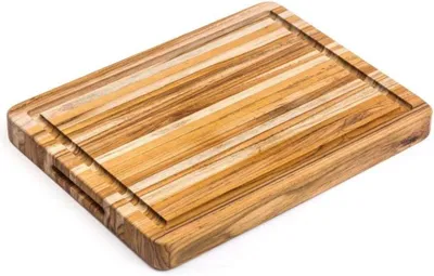 Image de Planche à découper en teck - durable et unique - 1 pièce - Teak