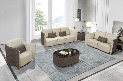 Produktbild von Sofagarnitur 3+2+1 Sitzer Set Design Sofa Polster Couchen Couch Modern Luxus Neu