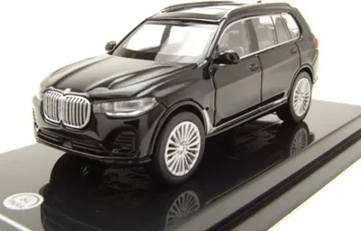 Produktbild von Paragon Models 55191L BMW X7 LHD 2018 schwarz 1:64