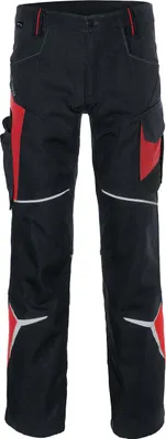 Produktbild von Kübler Bodyforce Hose schwarz/mittelrot Gr. 94