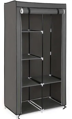 Immagine prodotto di Armadio pieghevole in tessuto – Grigio