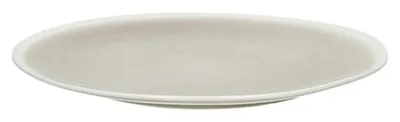 Productafbeelding van Pomax serveerschaal voor biscotti, porselein, grijs/beige, Ø 26,8 x H 2 cm