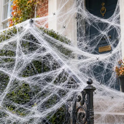 Productafbeelding van Spinnenweb Halloween decoratie - Halloween feestaccessoires