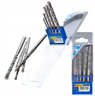 Produktbild von RICHMANN C9395 Betonbohrer-Set 5-teilig HSS Zylindrisch