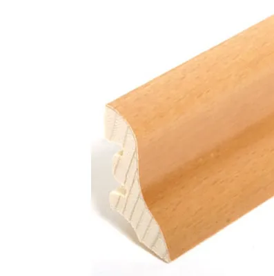 Produktbild von Sockelleisten "Potsdam" - Buche gedämpft (Echtholzfurnier - 22.40.6)