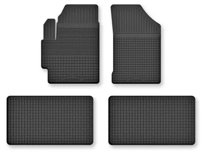Zdjęcie produktu dla Dywaniki gumowe do Mazda CX-9 I 2006-2015 (SUV) – 4 szt., czarne, dobierane – Wielganizator Semi-Universal