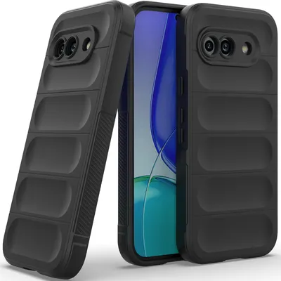 Immagine prodotto di Custodia per Google Pixel 9A Custodia protettiva in silicone TPU morbido antiurto nero