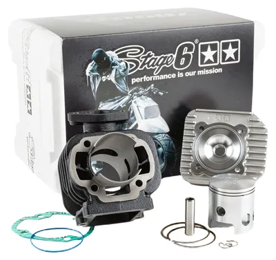 Zdjęcie produktu dla Zestaw cylindra Stage6 Streetrace o pojemności 70 ccm i średnicy 47 mm, przeznaczony do skuterów Yamaha BWS 50 NG wyprodukowanych do roku 1999