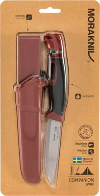 Obrázok produktu pre Morakniv Companion Spark, Camper/scout, Drop point, Nerezová oceľ, Červená, 1 nástroje/nástrojov, 22,3 cm
