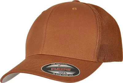 Produktbild von Flexfit Mesh Trucker Kappe Braun  Mann Braun One Size