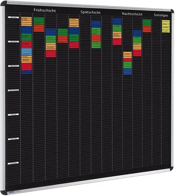 Produktbild von Planrecord Stecktafel 102x52cm 38 Steckbahnen