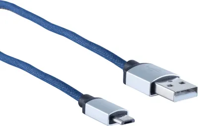 Immagine prodotto di shiverpeaks BS14-50029 Cavo USB 2 m USB 2.0 USB A Micro-USB B Blu (BS14-50029)