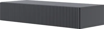 Obrázok produktu pre Selsey Veldio - Závesná konzola so zásuvkou, čierna, 90 cm