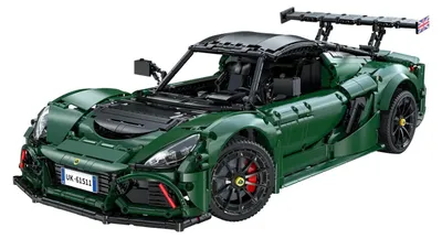Produktbild von Klemmbaustein-Set Cada Lotus Exige Cup 430 1:8 Modellauto 54 cm 3730 Teile