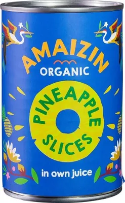 Productafbeelding van Amaizin Ananasschijven Op Sap (400 ml)
