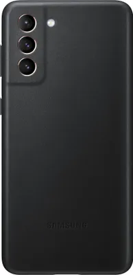 Image de SAMSUNG EF-VG996LB - Coque en cuir G S21+ Noir